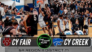6A Region III District 17 | Cy Fair vs Cy Creek