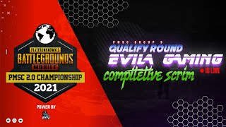 HINDI COMPITATIVE SCRIM II PMSC QULIFY ROUND DAY 3 II EVIL GAMING