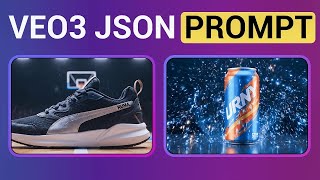 How to Use JSON Prompting to Create High-Converting AI Ads in Minutes || VEO 3 USING