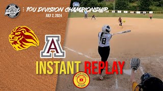 🥎✂🎞️Bridgers Garnet's Big 10U Win: Camryn's Triple Threat Performance!  🌟︙Instant Replays