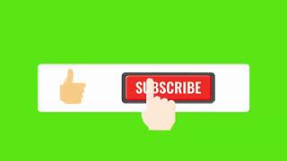 Like and Subscribe Green Screen 👍