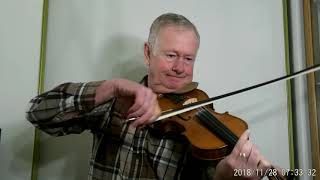 Gliga Maestro 1 violin Helicore strings    Sail Away Ladies.