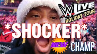 *SHOCKER* NEW CHAMPS CROWNED AT WWE LIVE EVENT AT MSG | LIVE REACTIONS FROM INSIDE THE GARDEN