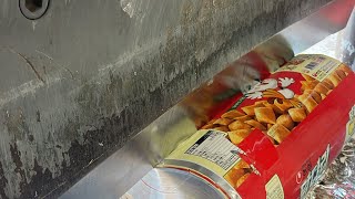 Asmr satisfying plastic cutting for recycling ♻️😱😱😱✂️✂️