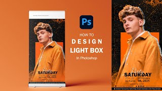 How To Make a Cool Lightbox Banner in Photoshop Fast!
