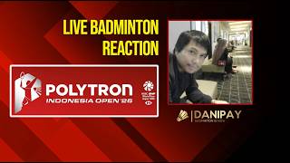 R32 Indonesia Open 2026 | Live Badminton Reaction + Score