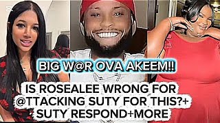Rosealee crashes out over akeem becaz of this +more #rosalee #live #fyp #rosealee 