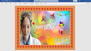 Step-by-Step Guide: Creating Birthday Cards with Microsoft Word