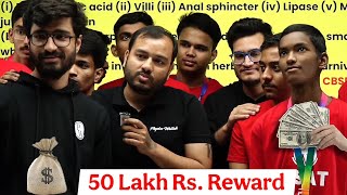 Ritik Sir & Students RAID In Alakh Sir Live Class 🚨 | Students Got 50 Lakh Rs. Cash Reward 🔥