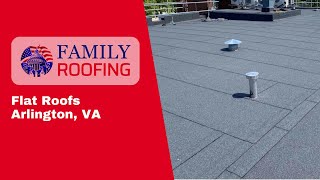 Flat Roofs in Arlington, VA | Family Roofing