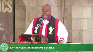 Lay Readers Retirement & Thanksgiving Service | Galatians 6:9
