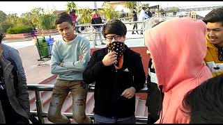 @HarshVaadi spitting bars 🔥in kanpur rap cypher ... crazy lyrics and flow
