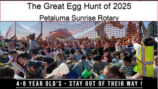 041225 Petaluma Sunrise Rotary, The Great Egg Hunt