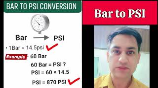Bar to PSI Conversion #bartopsi