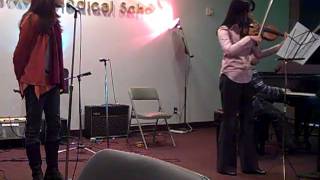 NJMS Coffeehouse 2010 - Rada, Jason and Rakhika perform "Samson"