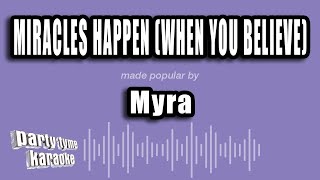 Myra - Miracles Happen (When You Believe) (2001 / OFFICIAL VIDEO / 4K REMASTERED)