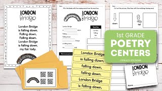 Teach Fluency with London Bridge Nursery Rhyme | 1st Grade Poetry Center