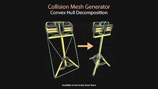 Collision Mesh Generator | Convex Decomposition for Unity