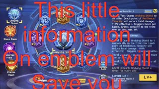 【OPM Tutorial】Emblem part 2