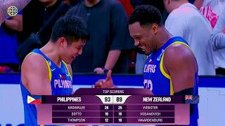 Gilas SHOCK New Zealand in Historic 93-89 Thriller 🇵🇭