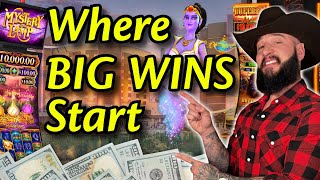 BIG WINS in the place that started it all 🤠 Playing Slots in my hometown 🌵
