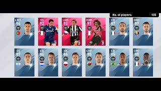 PES 2020 MOBILE New featured pack openning