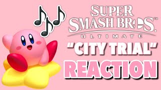 Reaction to "City Trial” (Kirby Air Ride) - Super Smash Bros Ultimate OST