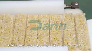 Mini granola bar forming line