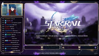 Honkai Star Rail Inspired Stream Overlay Preview