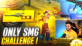 😳 Only SMG Challenge In Free Fire 🔥 Impossible Booyah - MBG ARMY