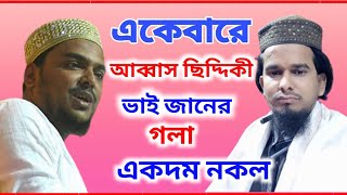 একেবারে, আব্বাস ছিদ্দিকী ভাইজানের নকল, করলেন, হাফেজ শিল্পী এমডি রুহুল আমিন, একবার দেখুন
