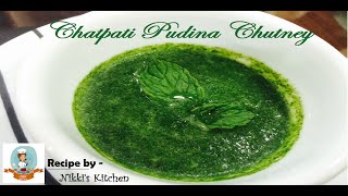 CHATPATI MINT (PUDINA) CHUTENY RECIPE - By Nikki's Kitchen