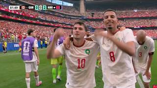 Azzedine Ounahi 2nd Goal vs Canada هدف عز الدين أوناحي الثاني ضد كندا Morocco 2-0 Canada fifa