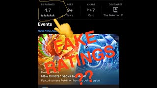 ARE POKEMON TGCP 4.7⭐️ RATINGS FAKE???