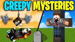 creepy mysteries in Minecraft // GameRecorder #trending1 @MineFlux