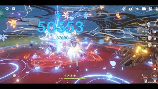Ayato damage test - Genshin Impact