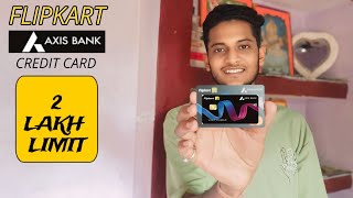 Flipkart Axis Bank credit card mil gya 😍 2 Minute Mai