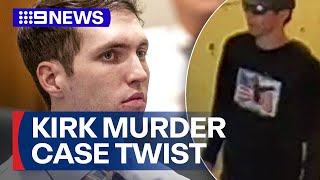 Bizarre twist in Charlie Kirk accused killer’s case | 9 News Australia