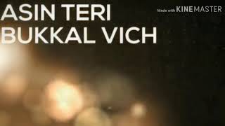 Asi tutt jange _asi lutt jange/mg creation manish/