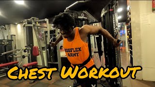 MY GYM WORKOUT 🔥/Chest/tricep workout /Akilan vlogs ❤️