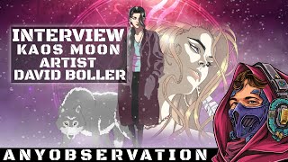 Kaos Moon NFT collectibles on WAX made by marvel and DC artist David Boller!