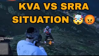 KVA VS SRRA SITUATION 👀🤯 #kaztrogaming #kva #srra #bravogaming #xlantiscitylive #hitman  #war 