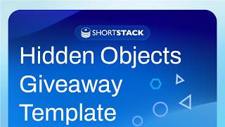 Hidden Objects Giveaway Template