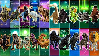 indoraptor vs godzilla vs dilophosaurus vs kingkong 