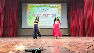 || Girls Duo Dance Performance || Telca Fest 2024 || IIT BOMBAY || @telcaiitb