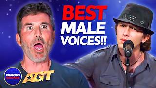 TOP 10 Male Singers On AGT! 🎤