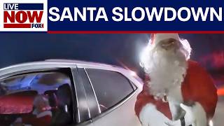 BODYCAM: Santa & Mrs. Claus pulled over for speeding in Ohio