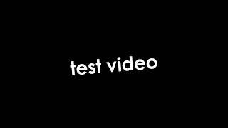 test video!