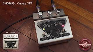 DUNLOP UNIVIBE PEDAL - CLEANS