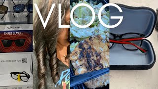 Back in the Gym | More Glasses | Sewing in my Hair & More | VLOG